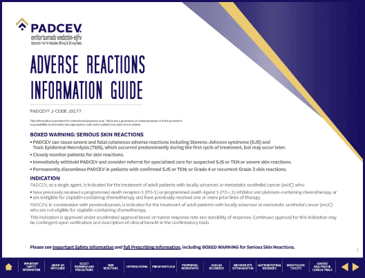 Adverse Reactions Information Guide