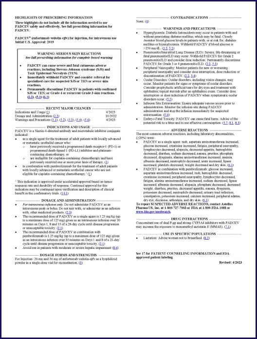 PADCEV Prescribing Information